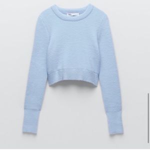 Cropped Zara sweater